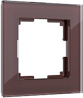 Рамка универсальная Werkel Favorit 1-м. стекло мокко